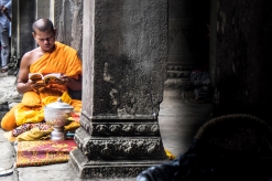 Buddhist monk #Angkor